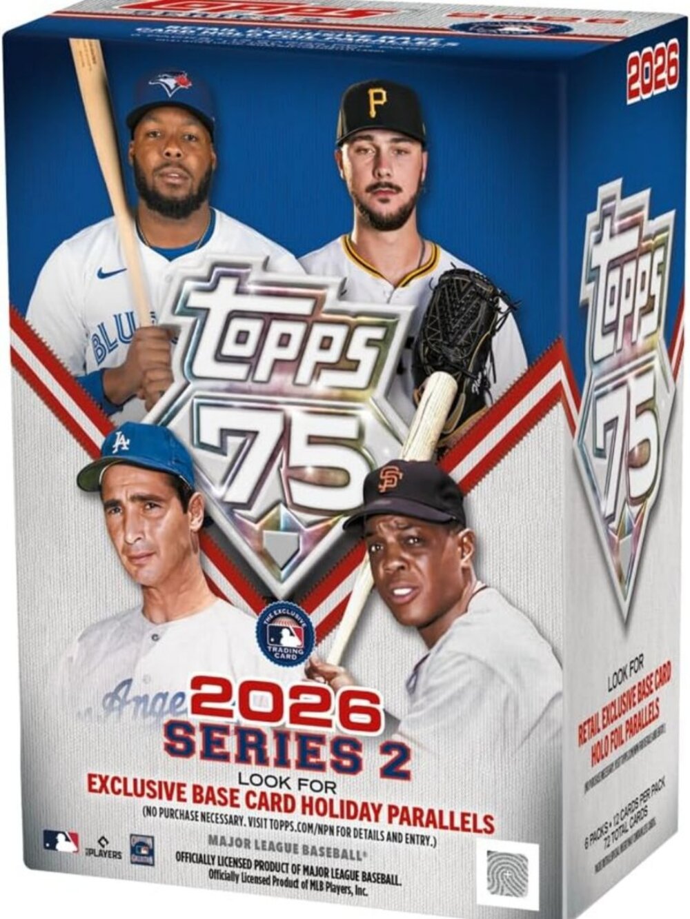 2026 Baseball Blaster Trading Card Box - 3 Holiday Base Variations Inside!